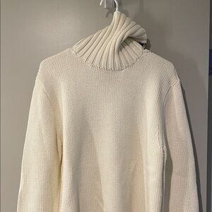 Polo Ralph Lauren Ivory Turtleneck Sweater